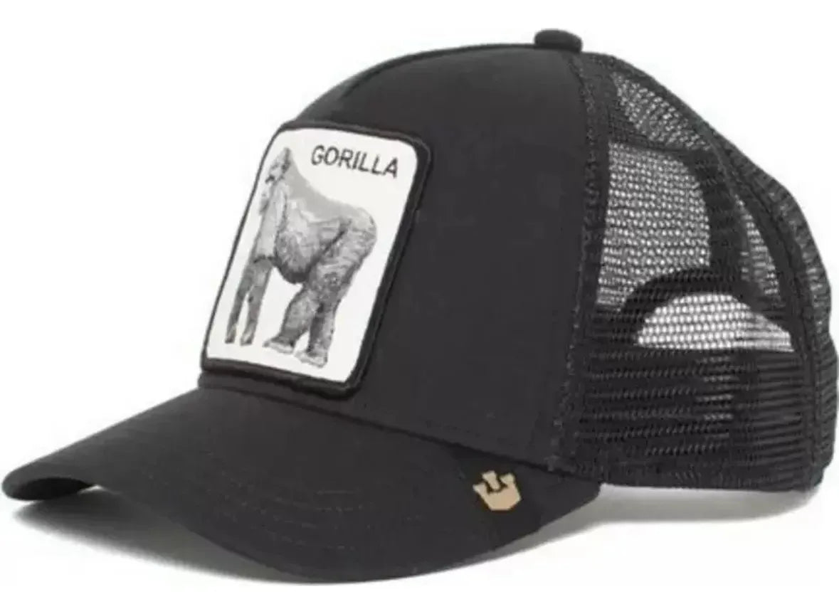 Gorra visera con parche animales